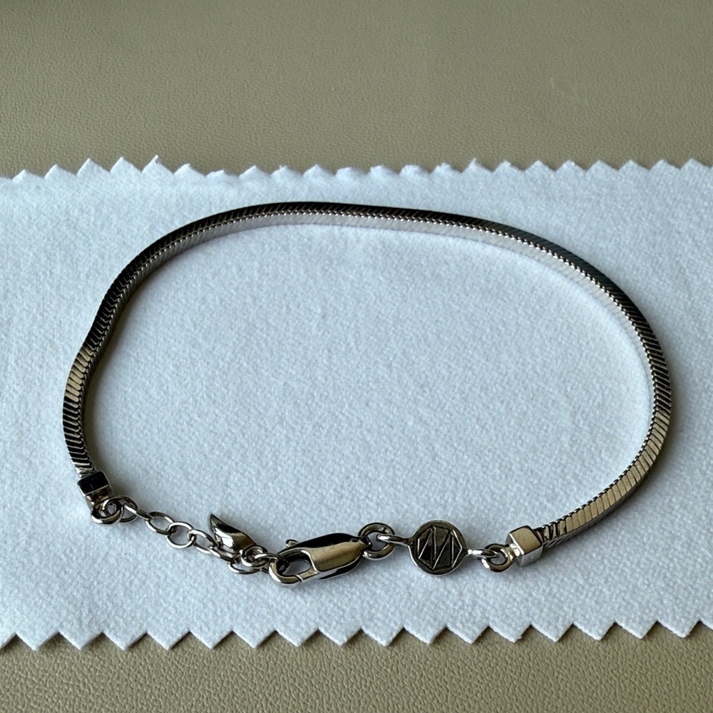 MISSOMA - Silver Snake Chain Bracelet